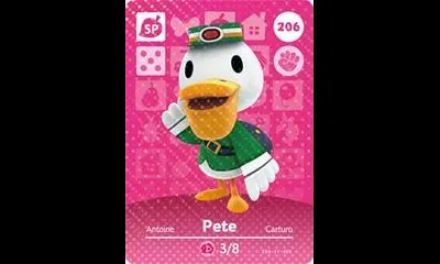 Pete #206 [Animal Crossing Series 3]