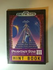Background - Phantasy Star III Hint Book - Strategy Guide - Retrocharting