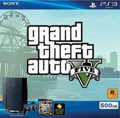 Playstation 3 500GB Super Slim Grand Theft Auto V Bundle