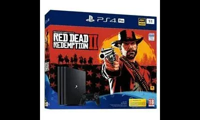 Playstation 4 Pro 1TB  Console Red Dead Redemption II Bundle