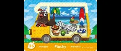 Plucky #25 [Animal Crossing Welcome Amiibo]