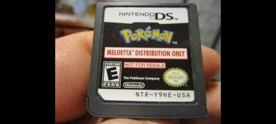 Pokemon Meloetta Distribution Cartridge