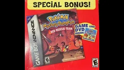 Pokemon Mystery Dungeon Red Rescue Team [Walmart DVD Bundle]