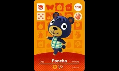 Poncho #118 [Animal Crossing Series 2]