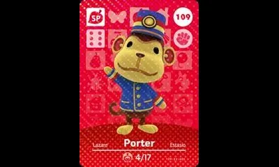 Porter #109 [Animal Crossing Series 2]