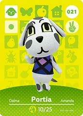 Background - Portia #021 [Animal Crossing Series 1] - Nintendo DS - Retrocharting