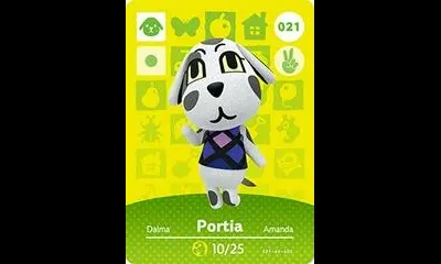 Portia #021 [Animal Crossing Series 1]