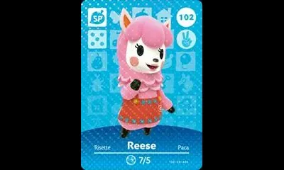 Reese #102 [Animal Crossing Series 2]