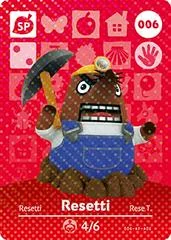 Background - Resetti #006 [Animal Crossing Series 1] - Nintendo DS - Retrocharting