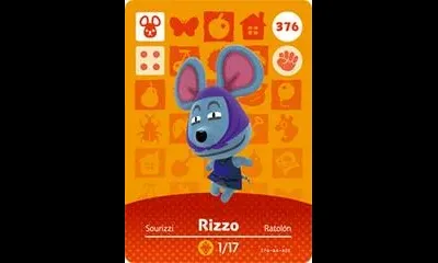 Rizzo #376 [Animal Crossing Series 4]