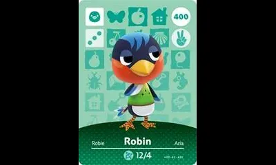 Robin #400 [Animal Crossing Series 4]