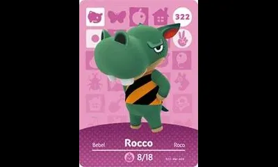 Rocco #322 [Animal Crossing Series 4]