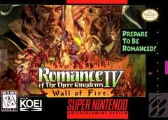 Background - Romance of the Three Kingdoms IV Wall of Fire - Super Nintendo - Retrocharting