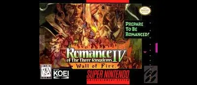 Romance of the Three Kingdoms IV Wall of Fire