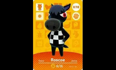 Roscoe #078 [Animal Crossing Series 1]
