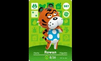 Rowan #387 [Animal Crossing Series 4]