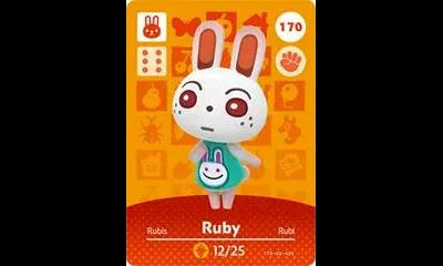 Ruby #170 [Animal Crossing Series 2]