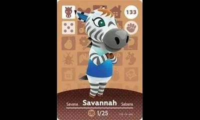 Savannah #133 [Animal Crossing Series 2]