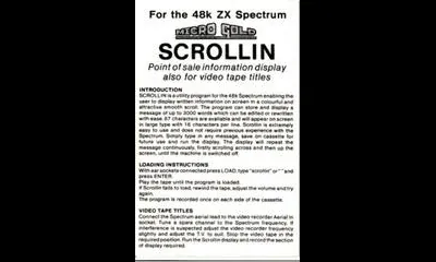 Scrollin