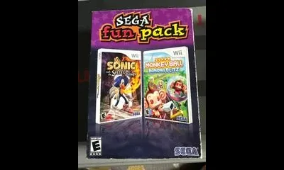 Sega Fun Pack - Sonic And The Secret Rings And Monkey Ball Banana Blitz