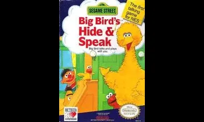 Sesame Street Big Bird's Hide and Speak