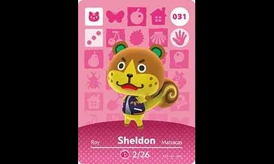 Sheldon #031 [Animal Crossing Series 1]
