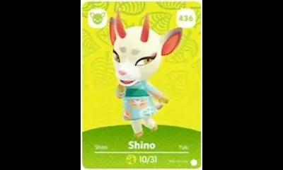 Shino #436 [Animal Crossing Series 5]