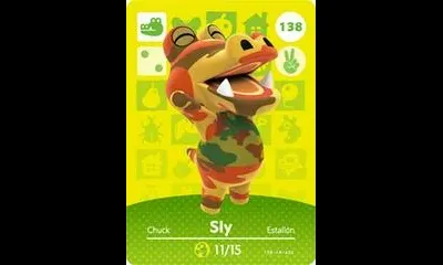 Sly #138 [Animal Crossing Series 2]