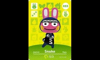 Snake #055 [Animal Crossing Series 1]