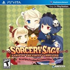 Background - Sorcery Saga: The Curse of the Great Curry God [Limited Edition] - Playstation Vita - Retrocharting
