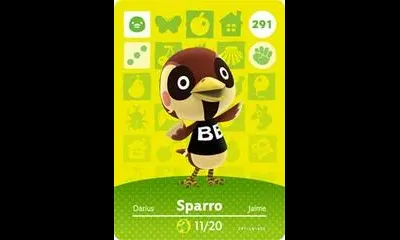 Sparro #291 [Animal Crossing Series 3]