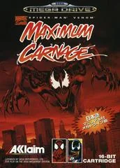 Background - Spiderman Venom Maximum Carnage - Sega Genesis - Retrocharting