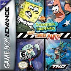 Background - Spongebob Squarepants Lights Camera Pants - GameBoy Advance - Retrocharting