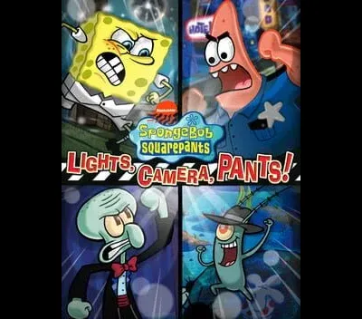 SpongeBob SquarePants Lights Camera Pants