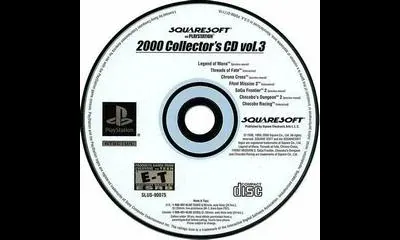 Squaresoft on Playstation 2000 Collector's CD Vol. 3