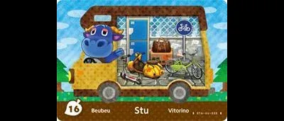 Stu #16 [Animal Crossing Welcome Amiibo]