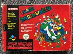 Background - Super Mario World [Red Box] - Super Nintendo - Retrocharting