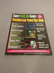 Background - Super NES Games Unauthorized Power Tips Book - Strategy Guide - Retrocharting