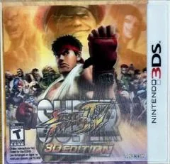 Background - Super Street Fighter IV 3D Edition [Slipcover] - Nintendo 3DS - Retrocharting