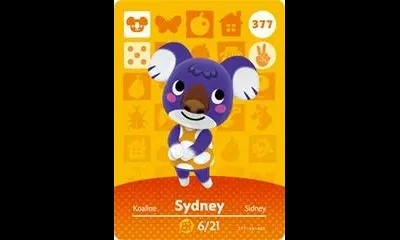Sydney #377 [Animal Crossing Series 4]