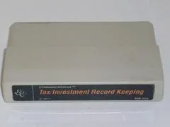 Background - Tax/Investment Record Keeping - TI-99  - Retrocharting
