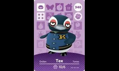 Tex #340 [Animal Crossing Series 4]