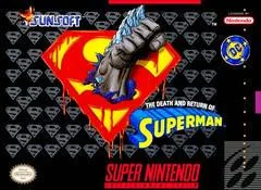 Background - The Death and Return of Superman - Super Nintendo - Retrocharting