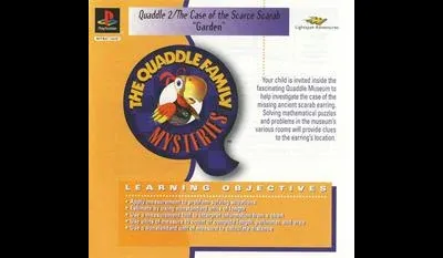 The Quaddle Family Mysteries 2 - The Case Of The Scarce Scarab - Garden