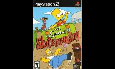 The Simpsons Skateboarding
