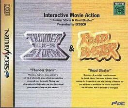 Background - Thunder Storm & Road Blaster - Sega Saturn - Retrocharting