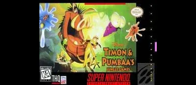 Timon and Pumbaa Jungle Games