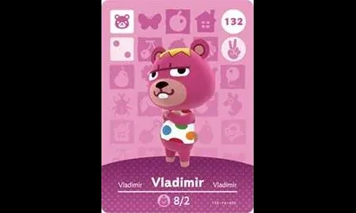 Vladimir #132 [Animal Crossing Series 2]