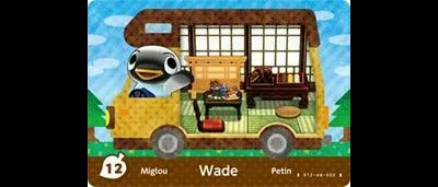 Wade #12 [Animal Crossing Welcome Amiibo]