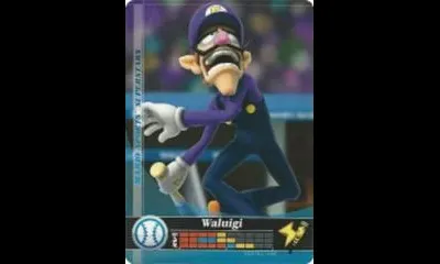 Waluigi Baseball [Mario Sports Superstars]